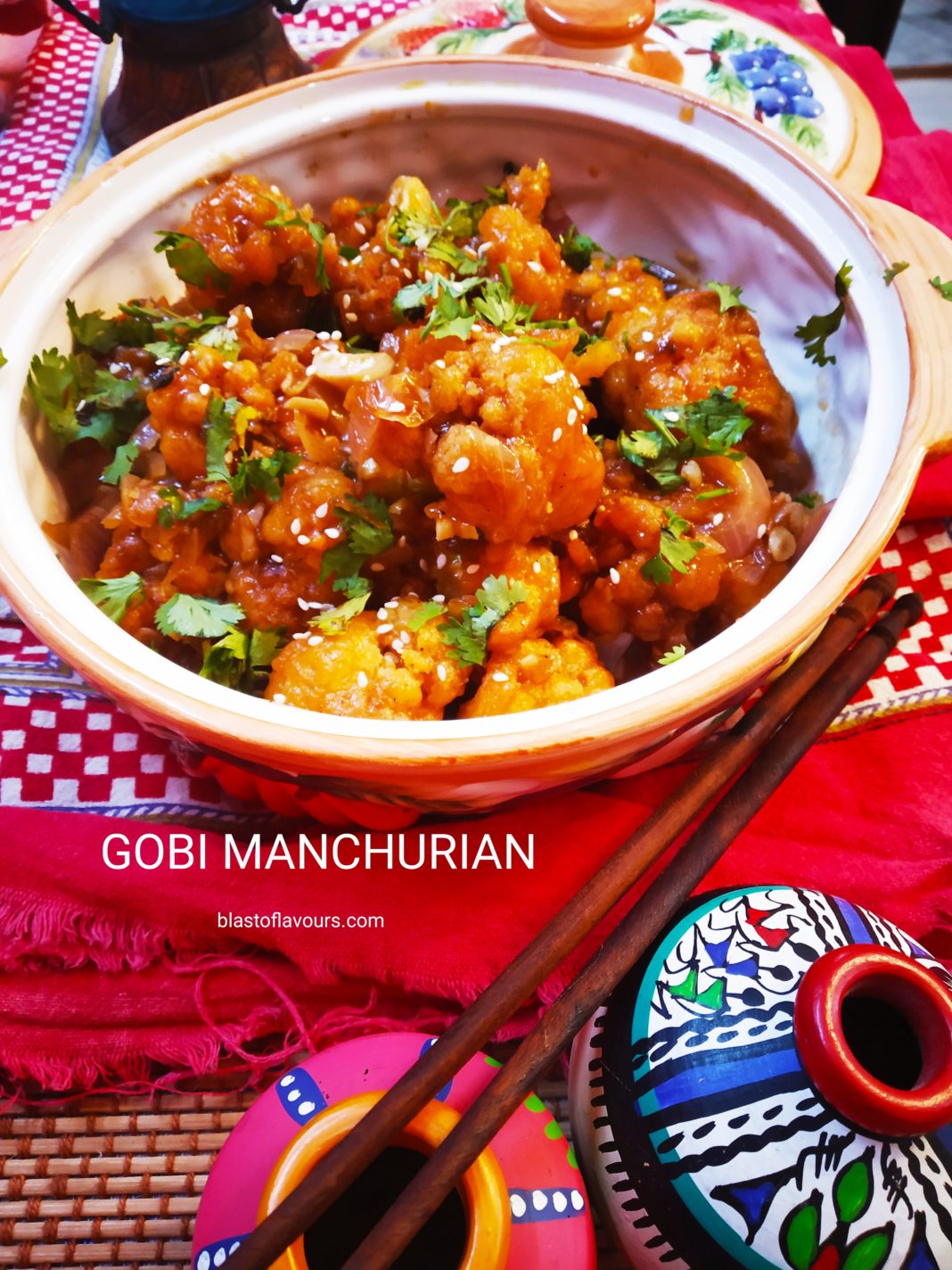 GOBI MANCHURIAN /HOW TO MAKE CAULIFLOWER MANCHURIAN | Blast Of Flavours